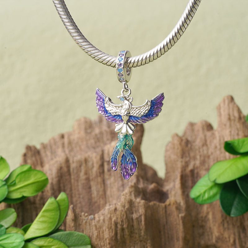 Gnoce Phoenix Pendant Dangle Charm_2