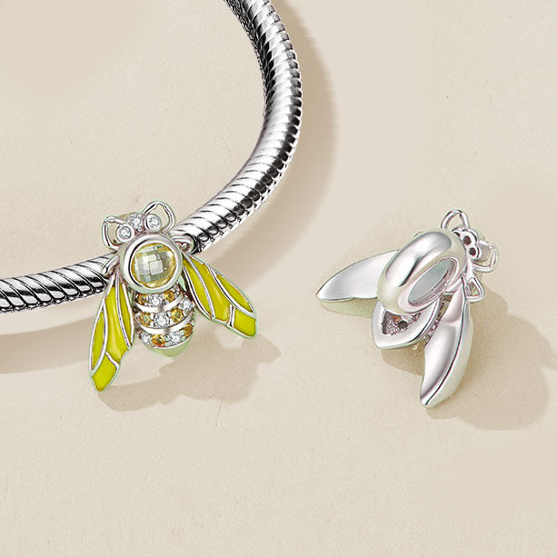 Gnoce Dancing Honey Bee Stopper Charm_3