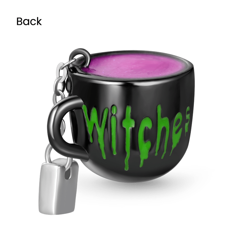 Gnoce Halloween Witch Tea Cup Charm_2
