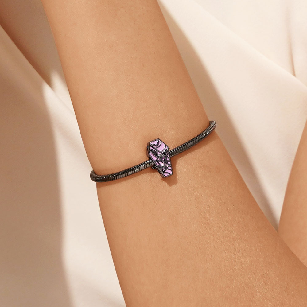 Gnoce Halloween Bat Coffin Charm_4