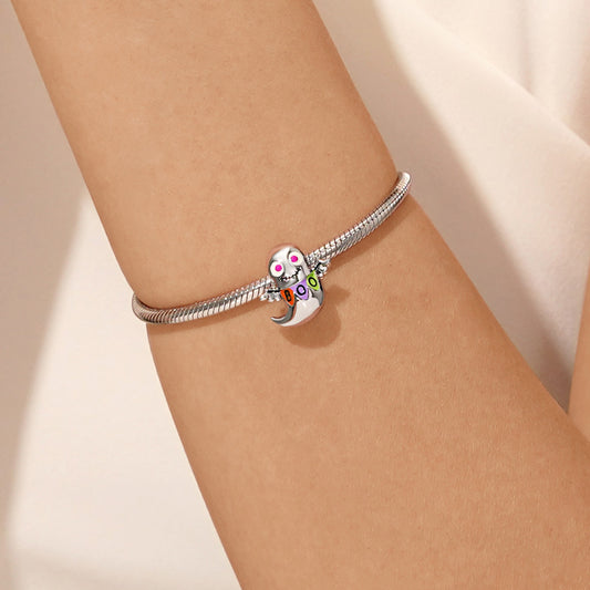 Gnoce Halloween Boo the Ghost Charm_5