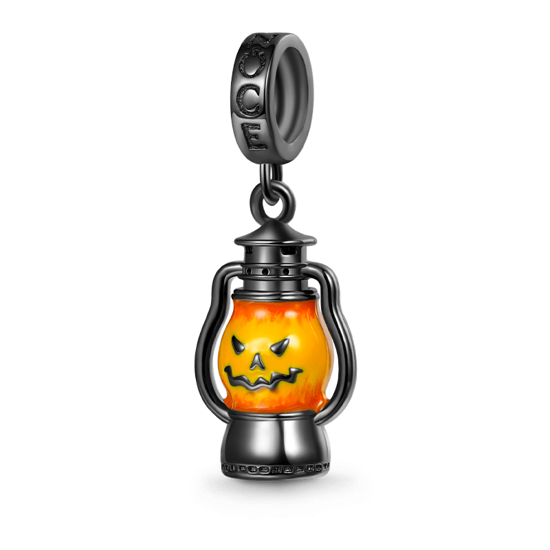 Gnoce Halloween Pumpkin Lantern Charm_1