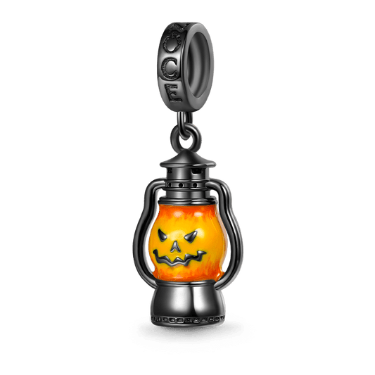 Gnoce Halloween Pumpkin Lantern Charm_1