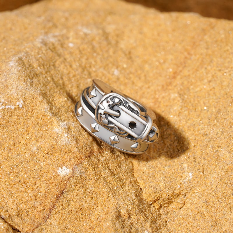 Gnoce Western Cowboy Retro Belt Charm_4