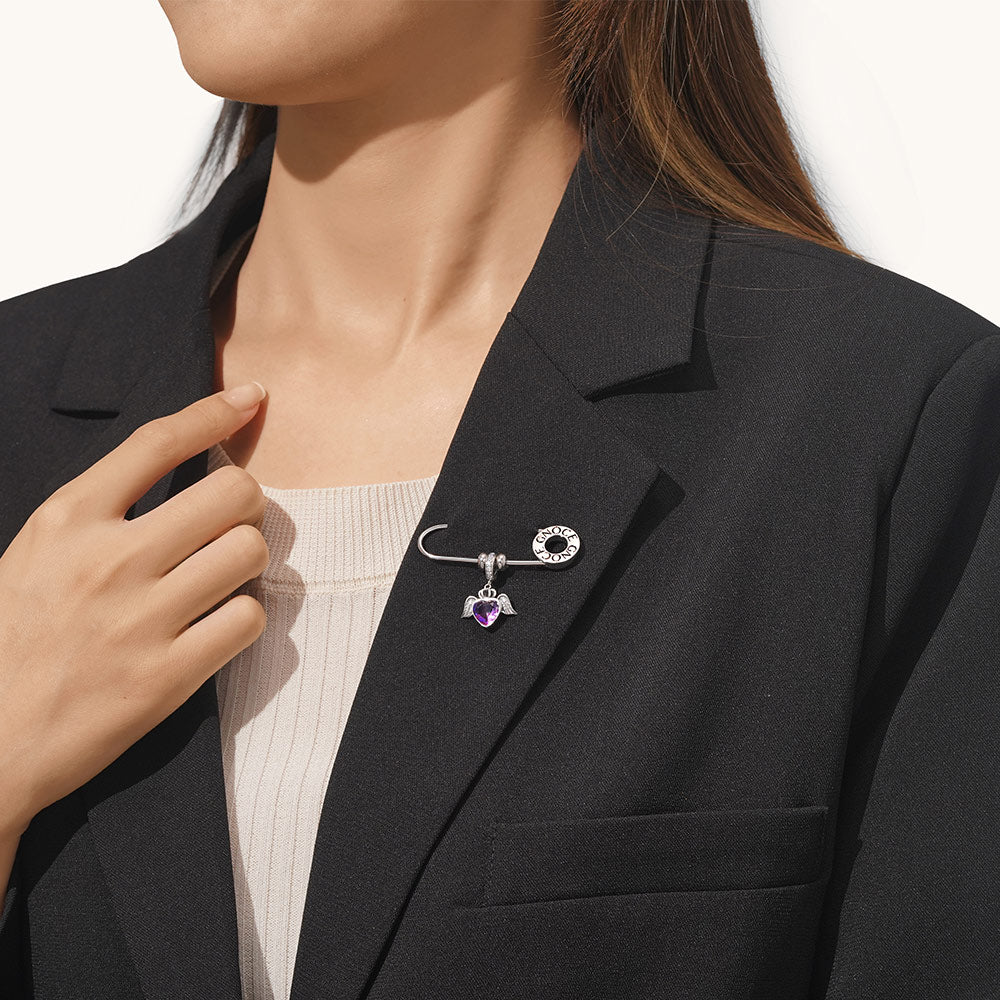 Gnoce Basic Brooch with 2 Pieces of Stoppers_4