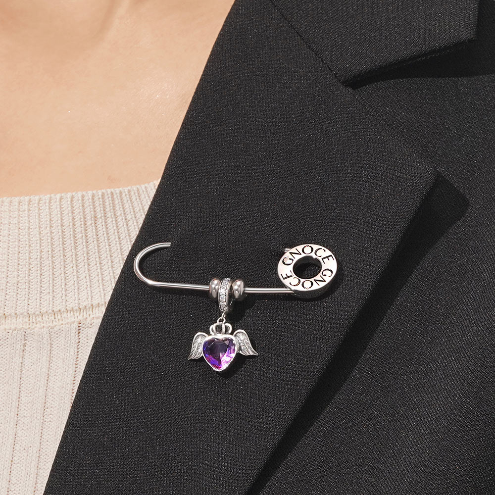 Gnoce Basic Brooch with 2 Pieces of Stoppers_5