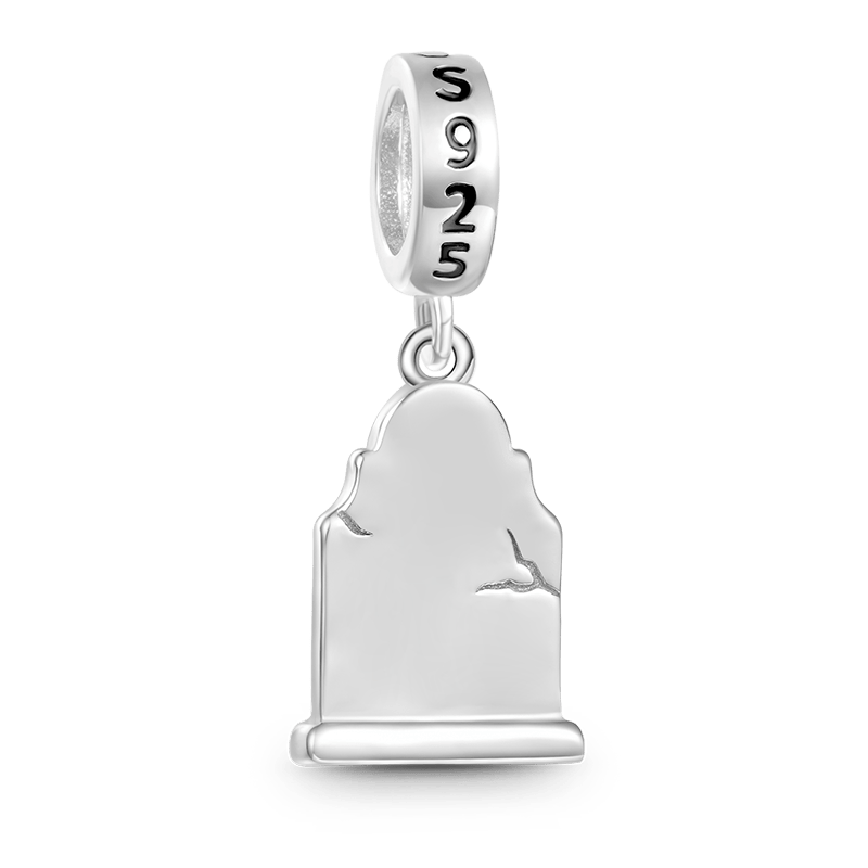 Gnoce Tombstone Pendant Dangle Charm_2