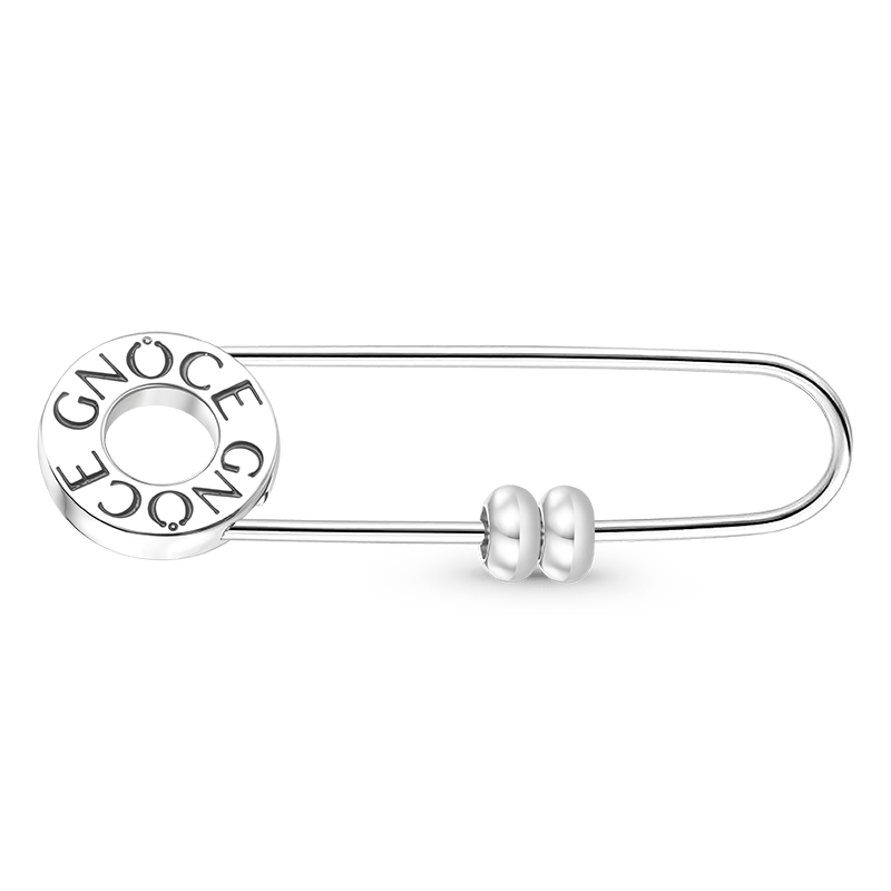 Gnoce Basic Brooch with 2 Pieces of Stoppers_1