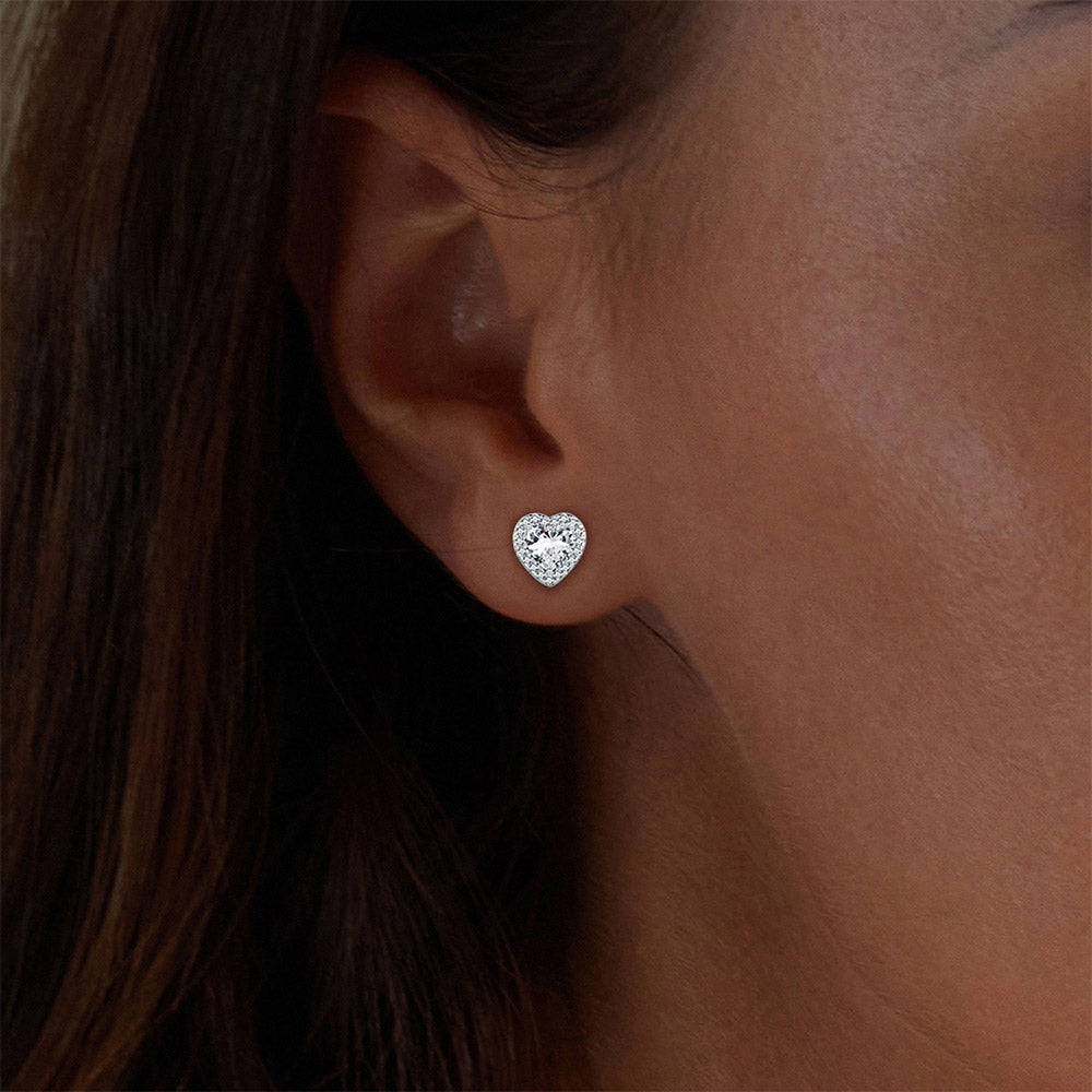 Gnoce Heart-shaped Light Luxury Earrings_4
