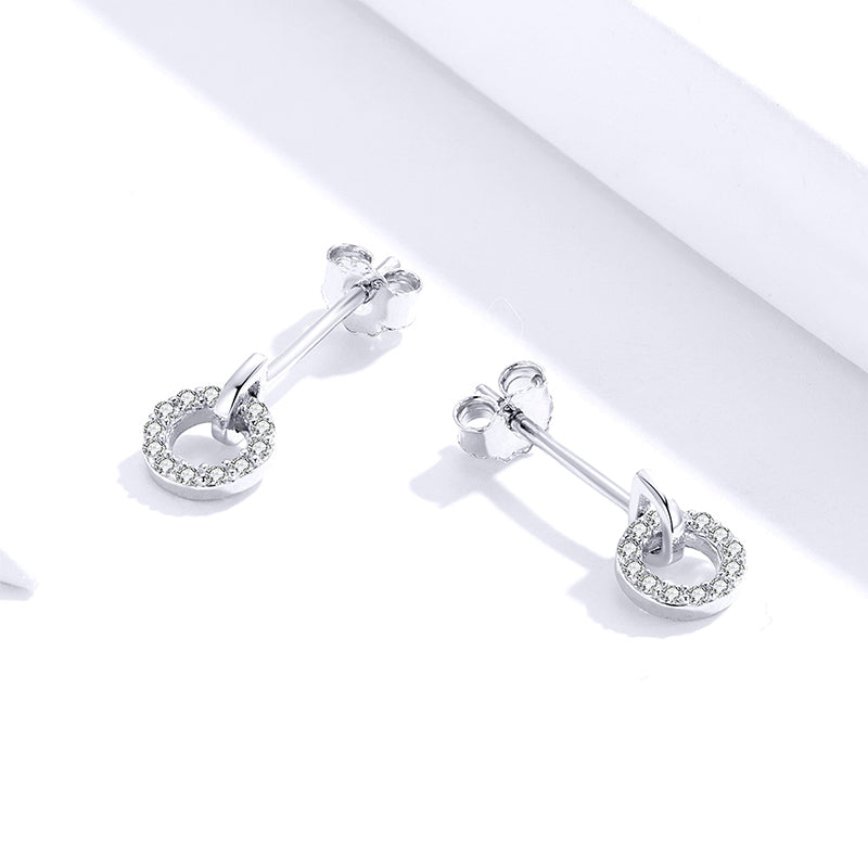 Gnoce Lucky Circle Earrings_3