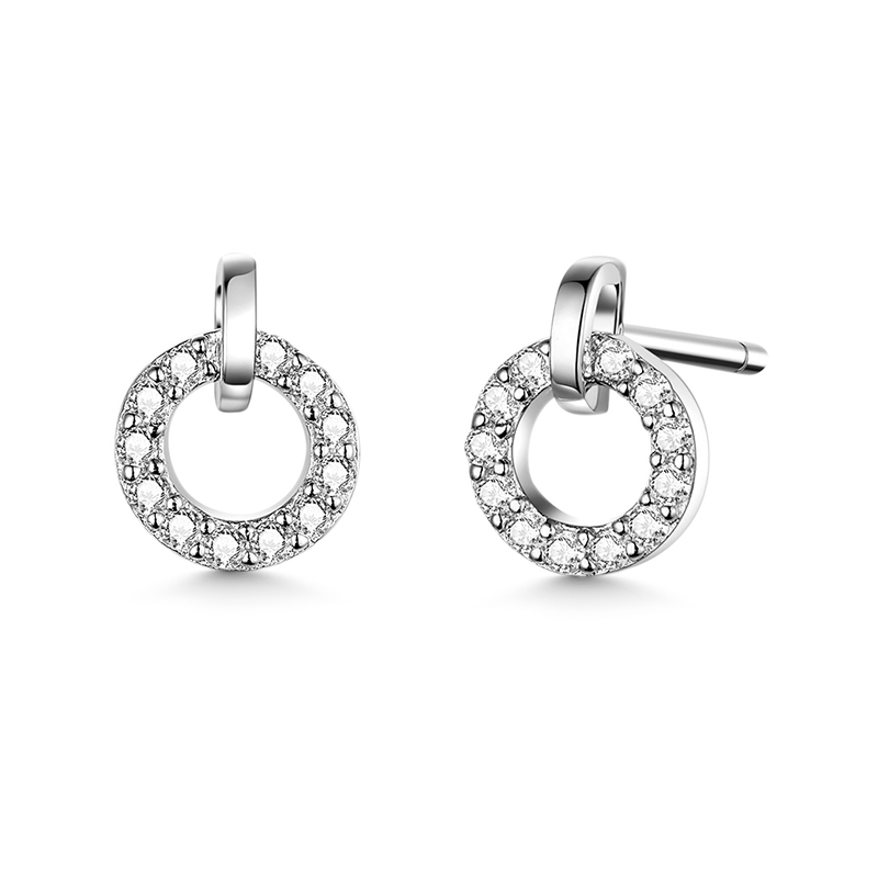Gnoce Lucky Circle Earrings_1
