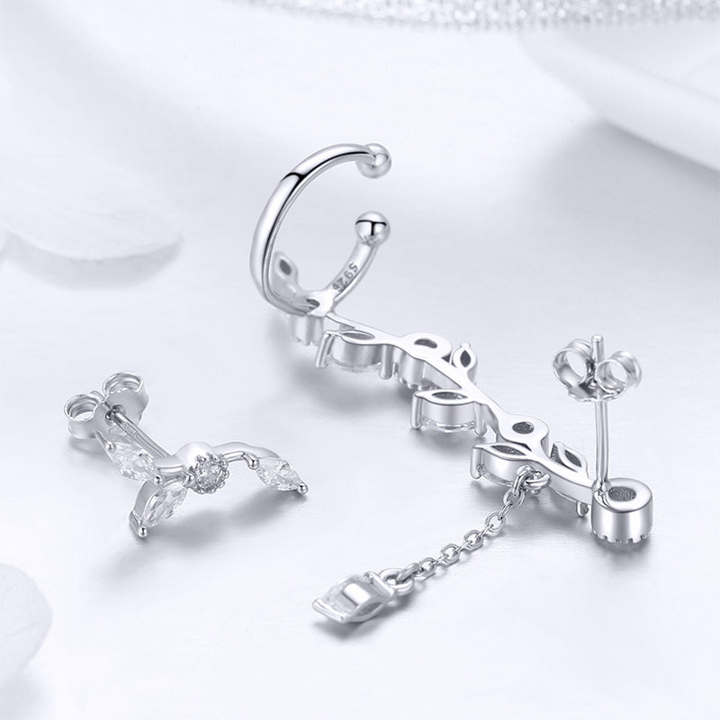 Gnoce Flower Stud Earrings_3