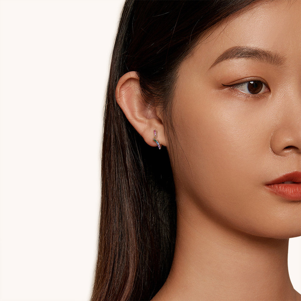 Gnoce Rainbow Star Earrings_4