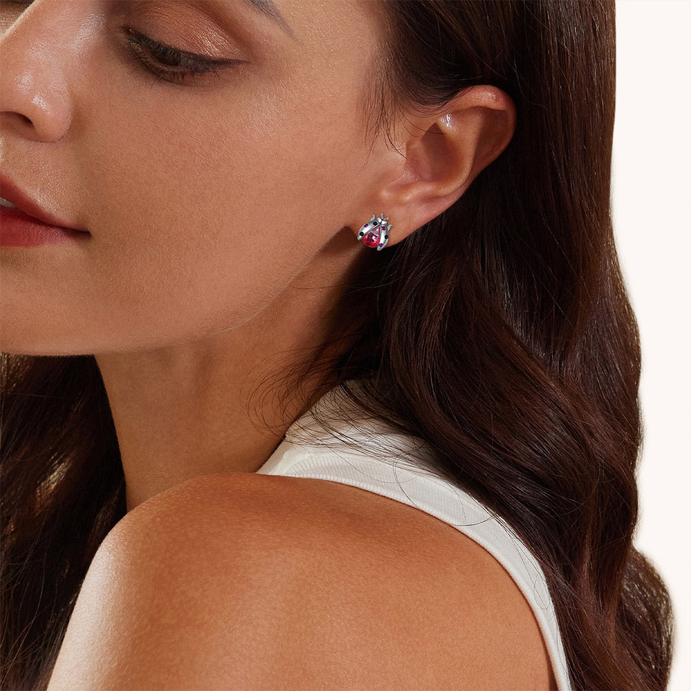 Gnoce Ladybug Earrings_4