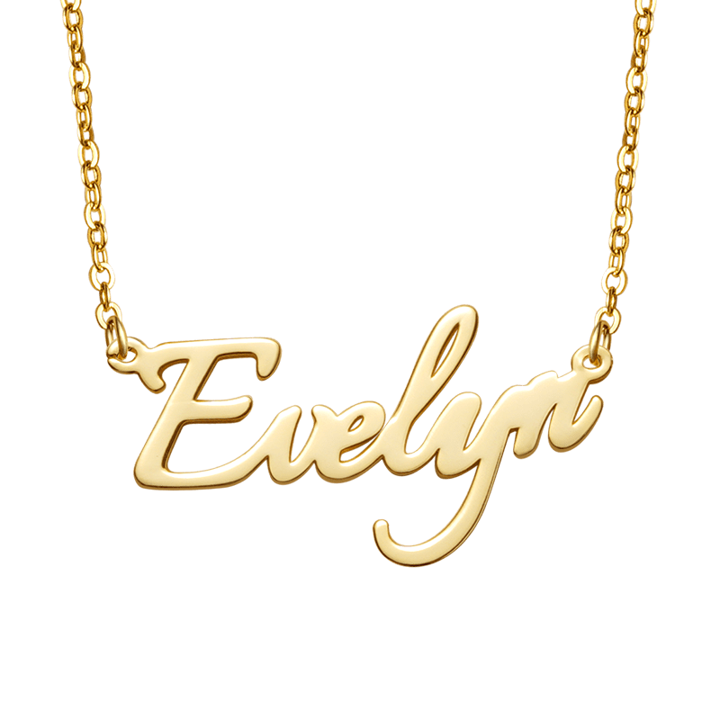 Amarley "You are My Destiny" Personalized Gold Tone Name Necklace - For the Special One_1