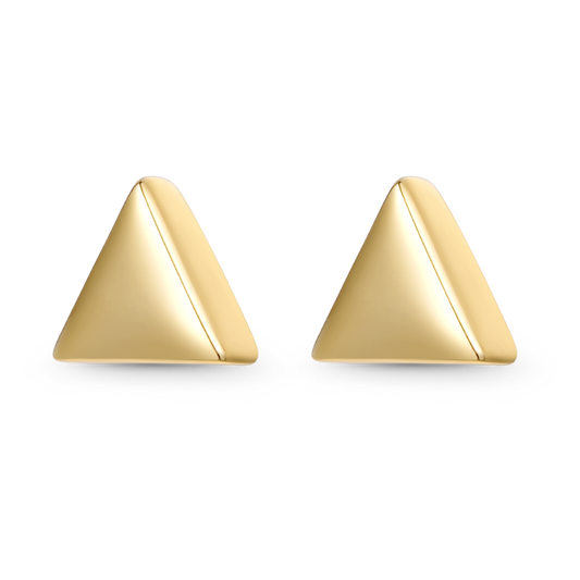 Gnoce Triangle Stud Earrings_1