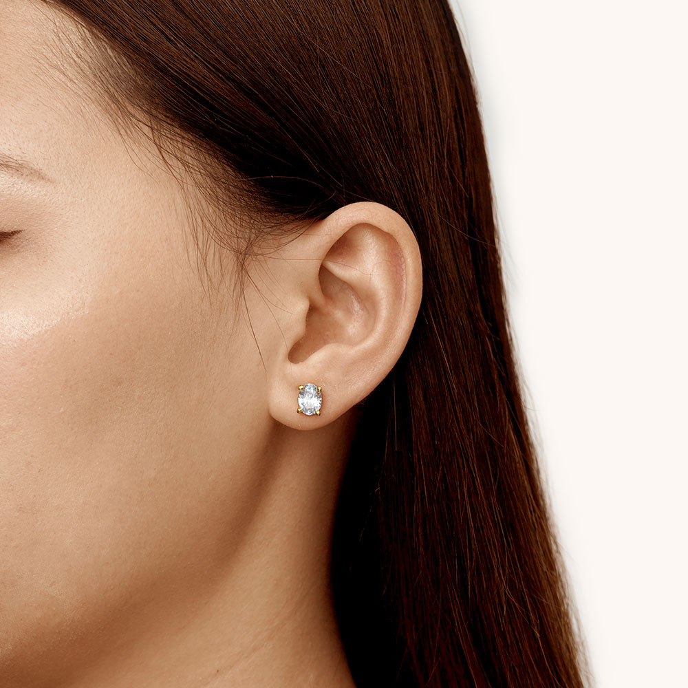 Gnoce Oval Stud Earring_5