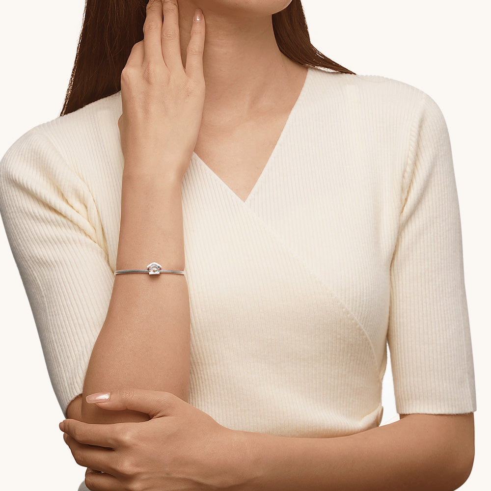 Gnoce Christmas Clear Candy House Engraved Charm_3