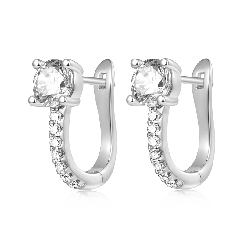 Gnoce Delicate Crystal Zircon Hoop Earrings_2