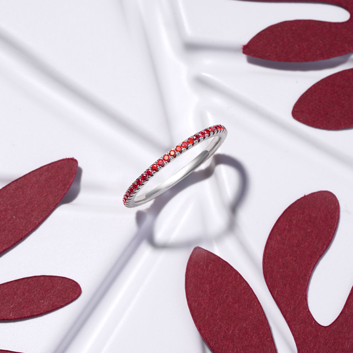 Gnoce Simple Birthstone Ring_3