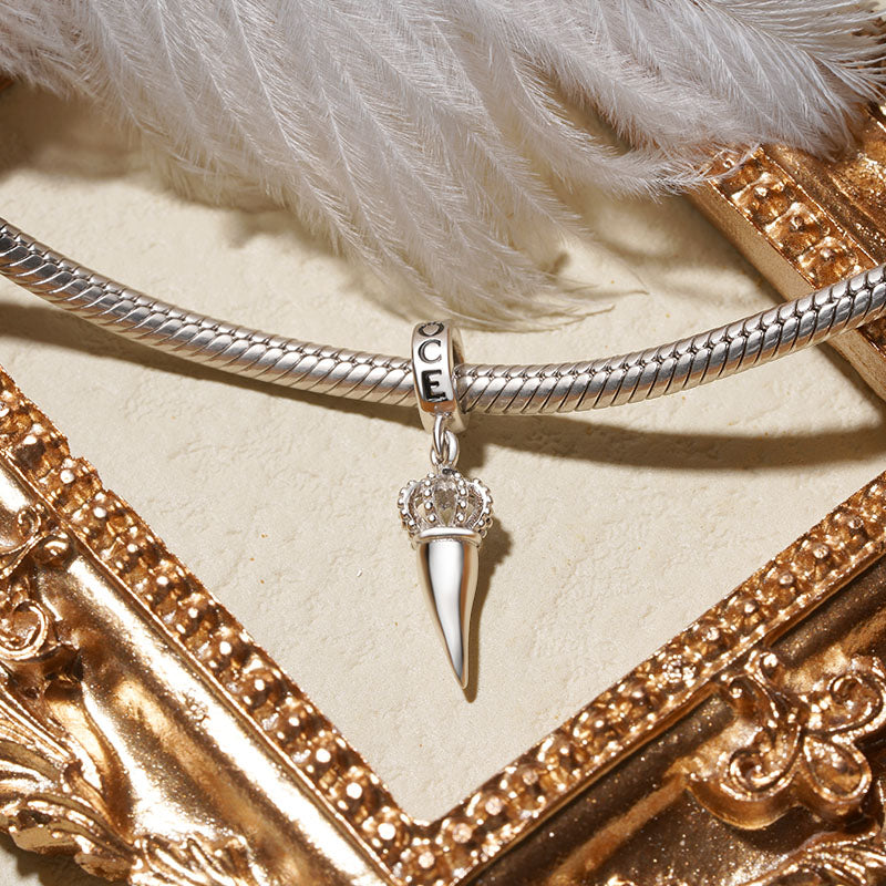 Gnoce Lucky Horn Pendant Dangle Charm_3