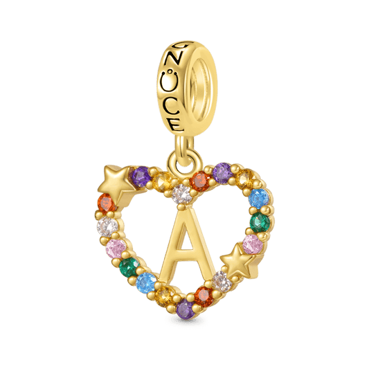 Gnoce Personalized Letter Heart Charm_1
