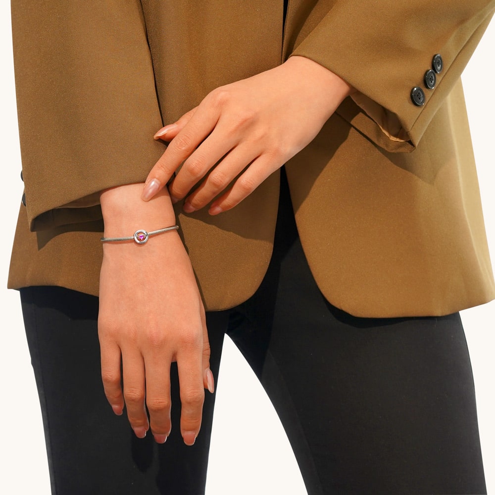 Gnoce Engravable Name Wings of Love Charm_5