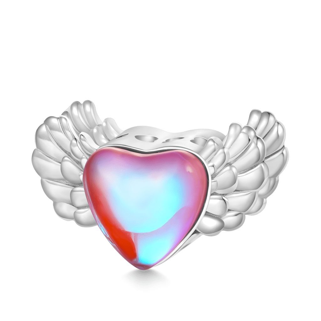 Gnoce Pink Love Wings Charm_1