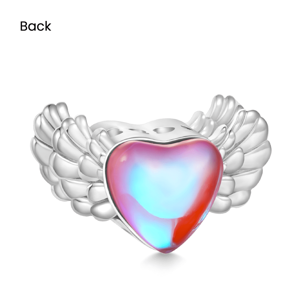 Gnoce Pink Love Wings Charm_2