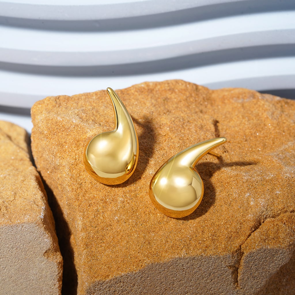 Gnoce Drop Shape Earrings_3