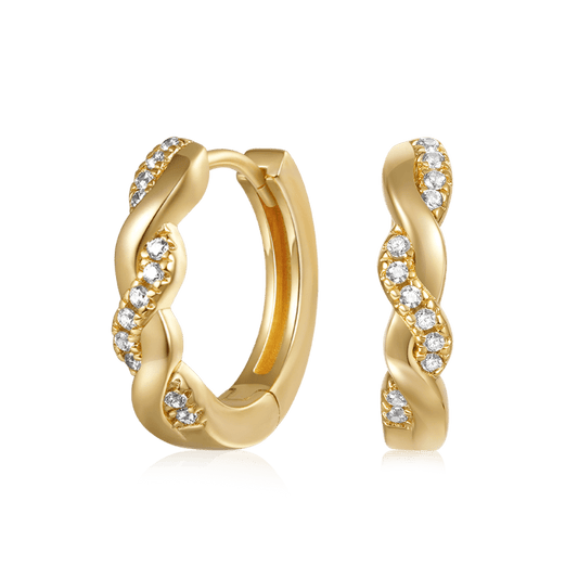 Gnoce Twisted Interwoven Hoop Earrings_1