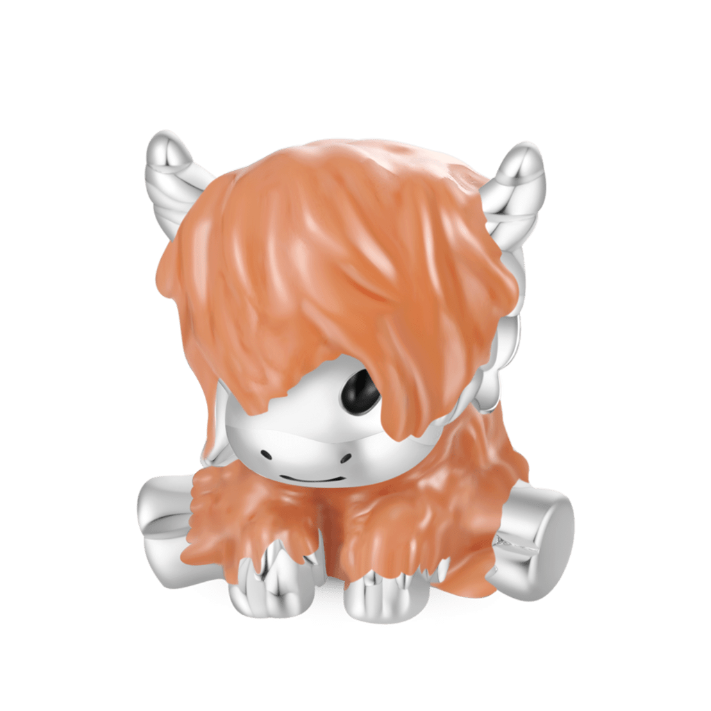 Gnoce Rufous Scottish Highland Cow Charm_1