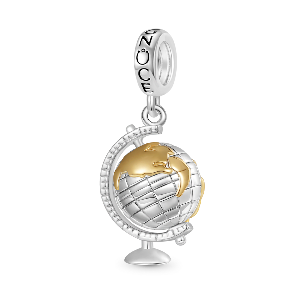 Gnoce Spinning World Globe Charm_1