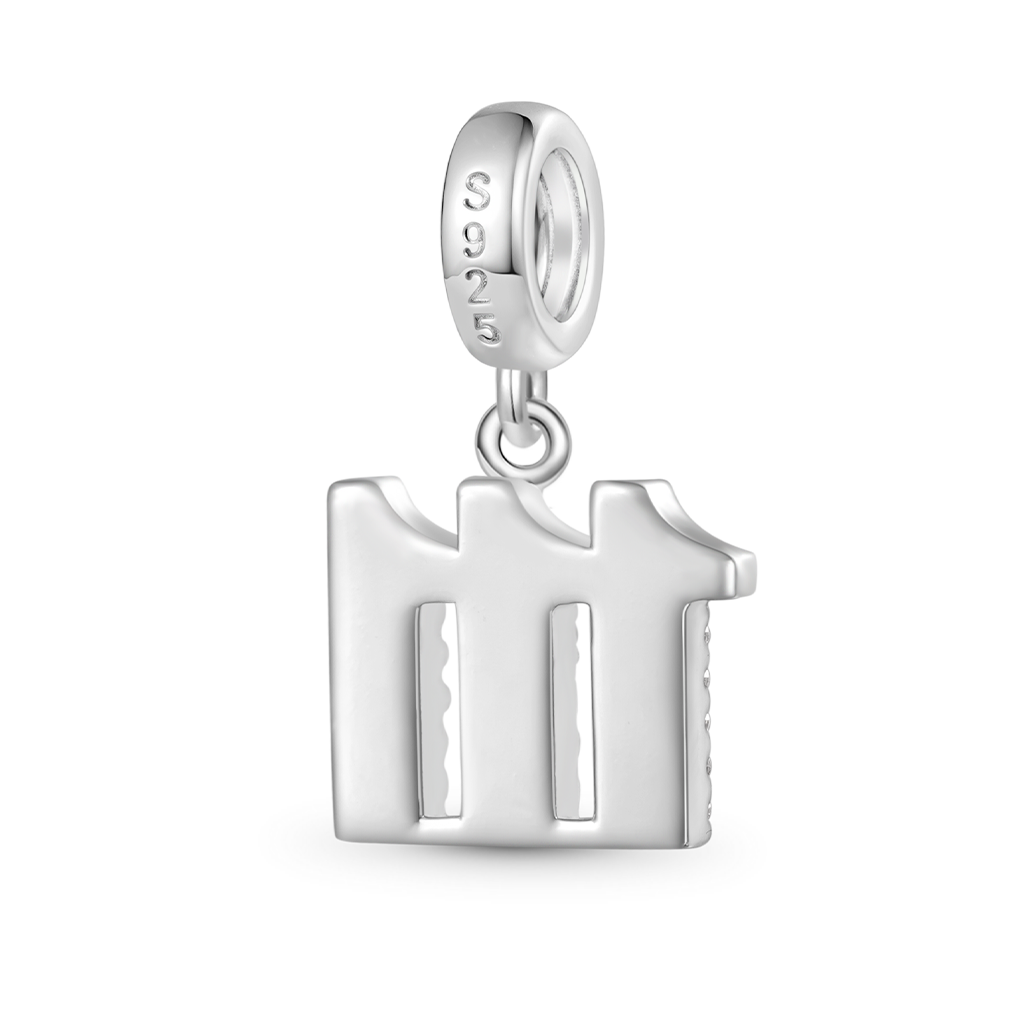 Gnoce Arabic Numerals Pendant Dangle Charm_2