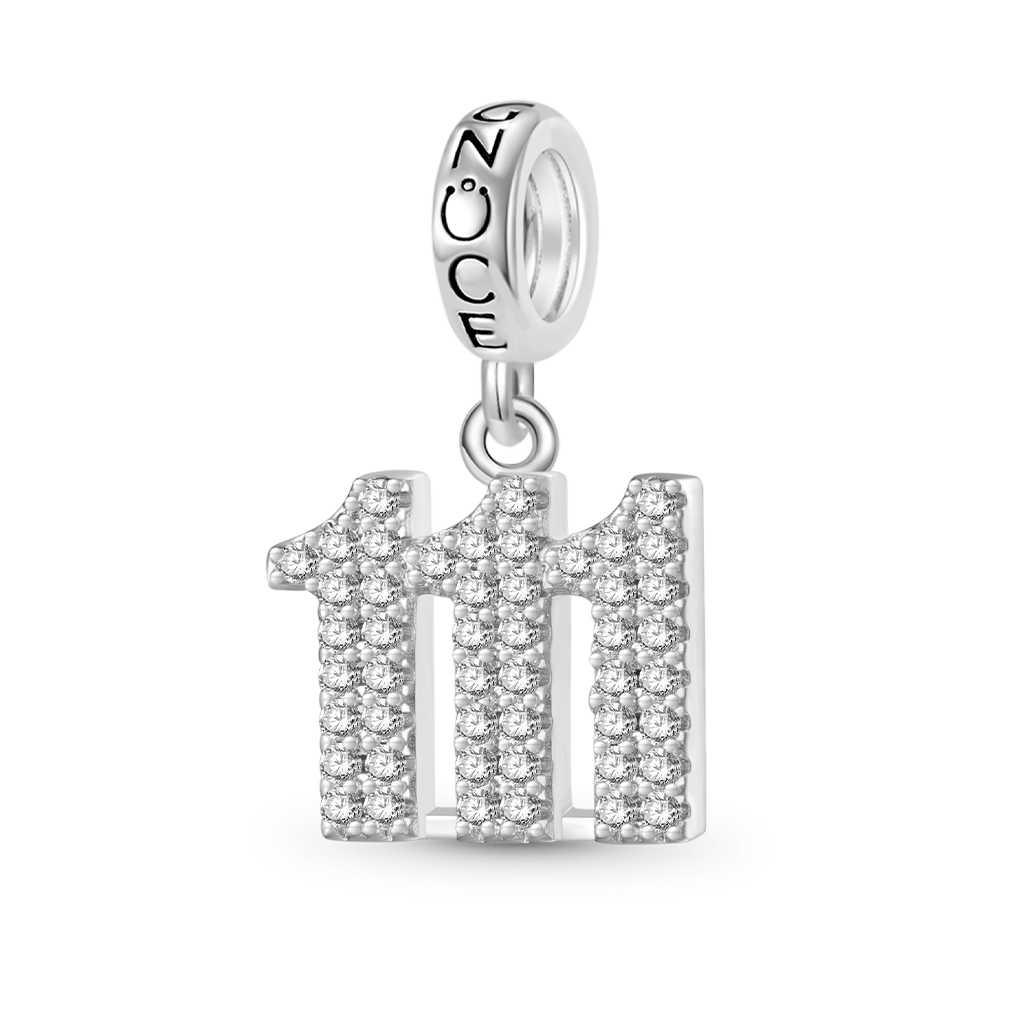 Gnoce Arabic Numerals Pendant Dangle Charm_1