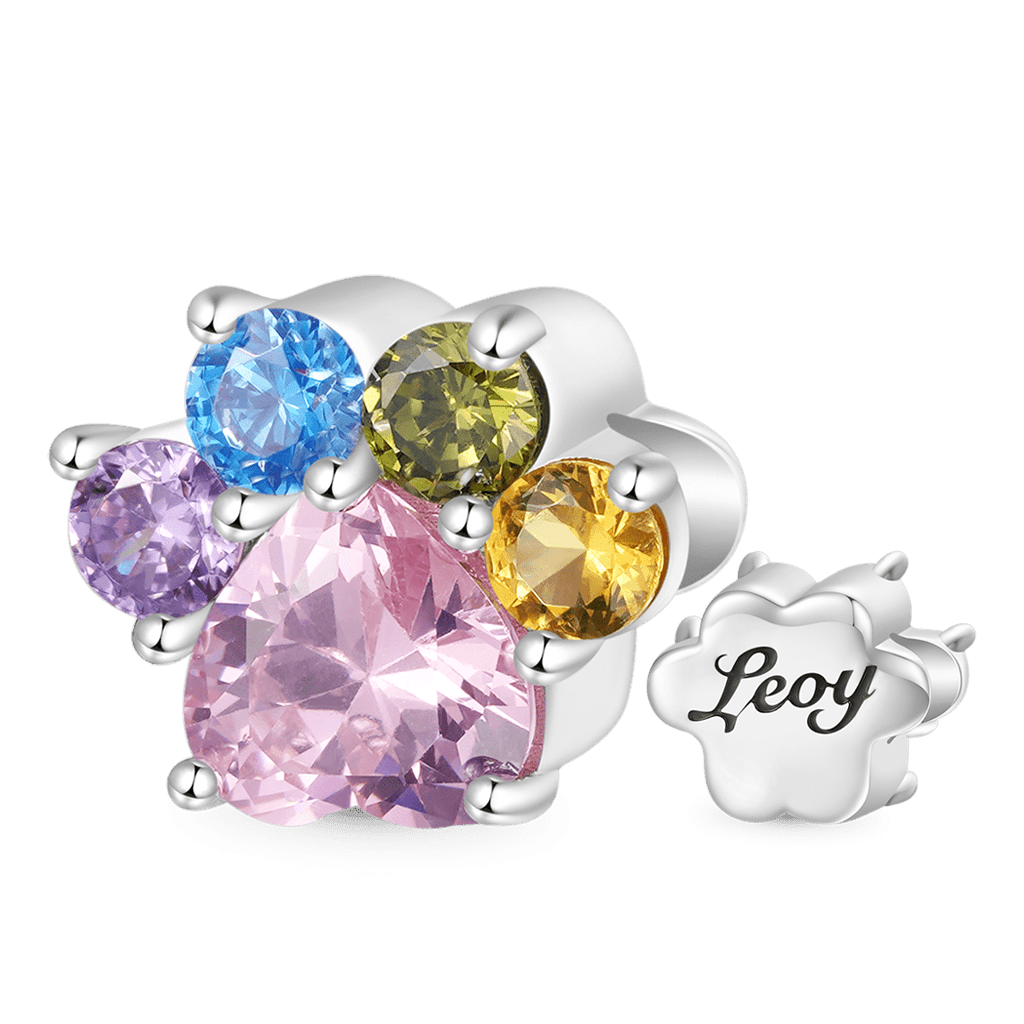 Gnoce Engravable Pet Paw Charm_1