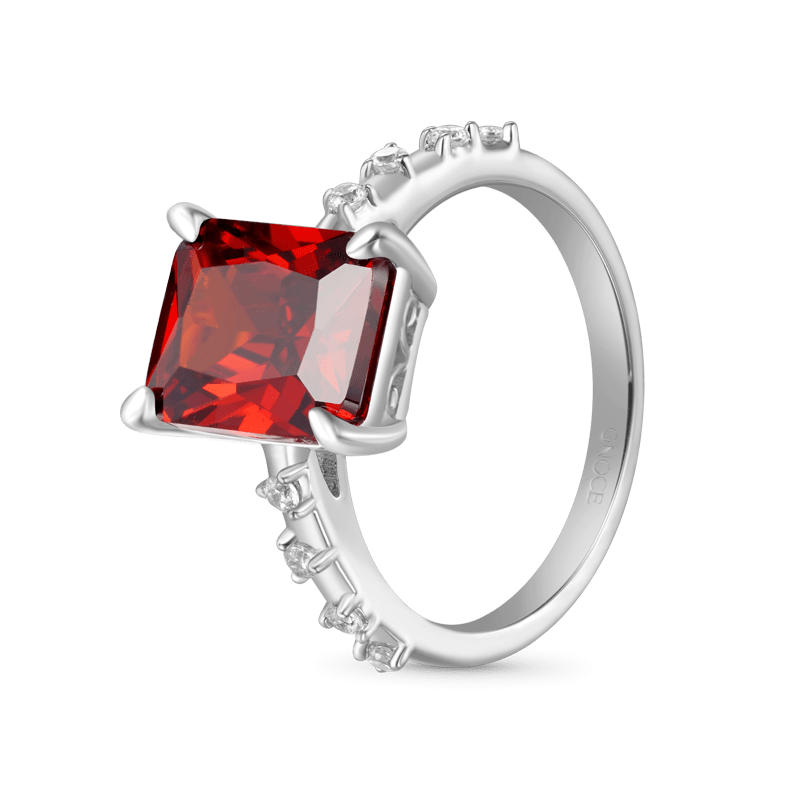 Gnoce Rectangular-Cut Birthstone Ring_3