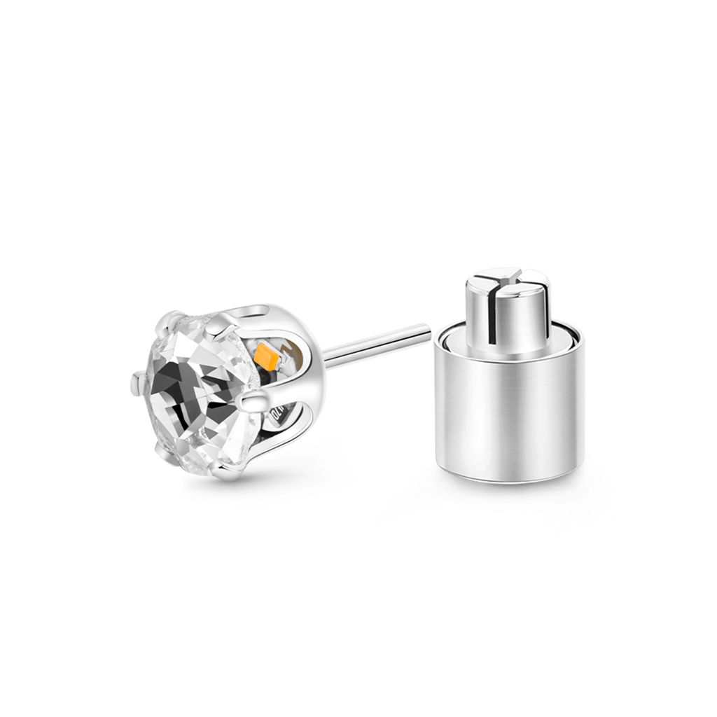 Gnoce Purple Party Light-up LED Stud Earring_4