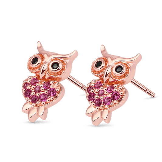 Gnoce Owl Stud Earring_1