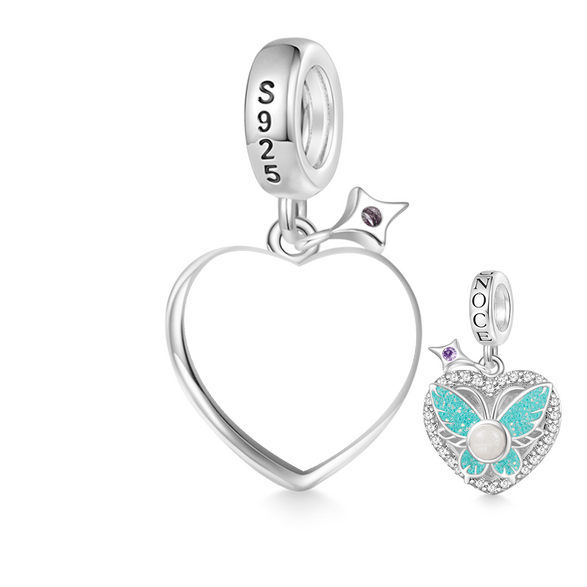 Gnoce Ciondolo Incisibile Farfalla Brilla Nel Buio