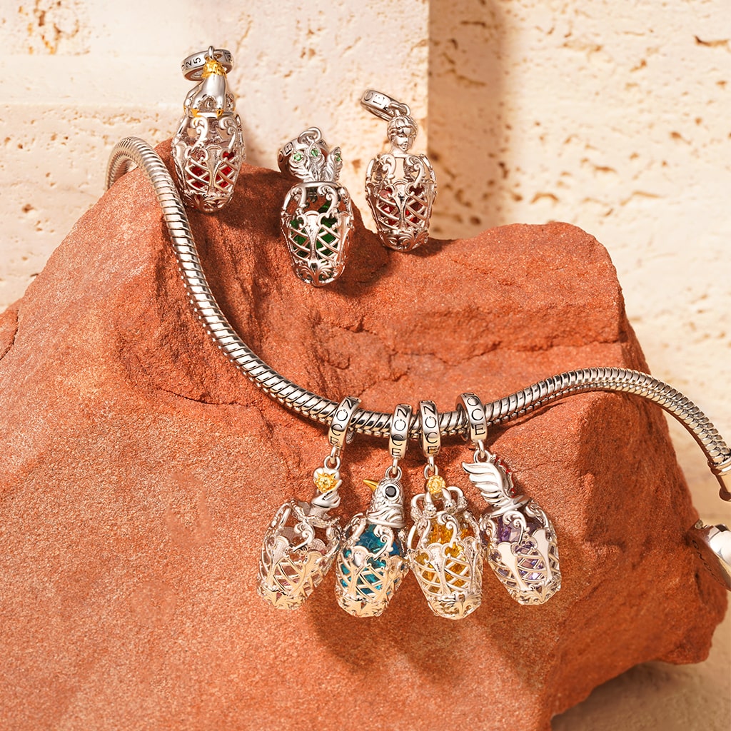 Gnoce Splendor Solis Dragon Pendant Dangle Charm_3