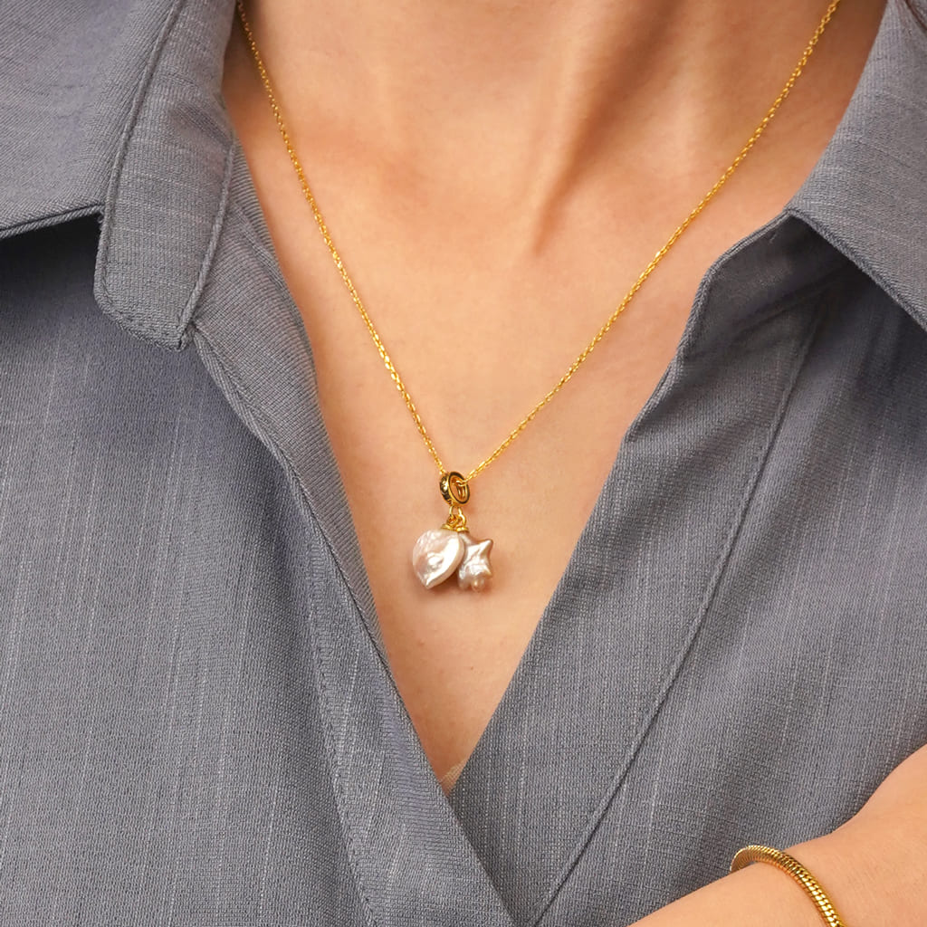 Gnoce Ocean Love Star Pearl Charm_5