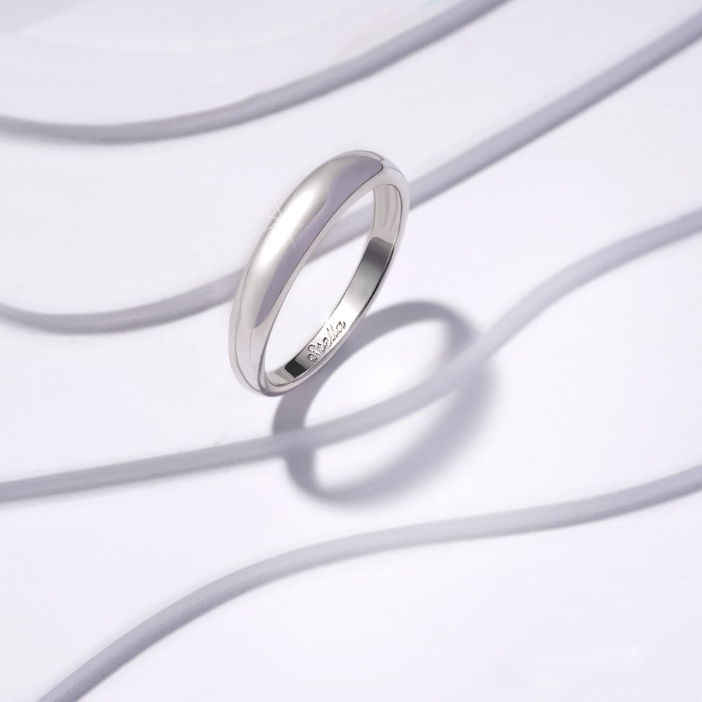 GnoceLead-free ECO Copper Engravable Plain Ring_4