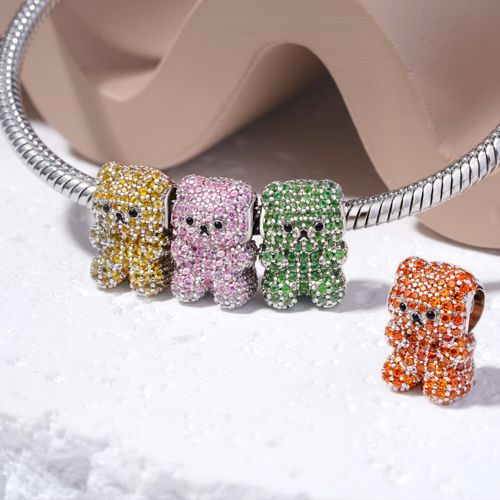 Gnoce Orange Gummy Bear Charm_3