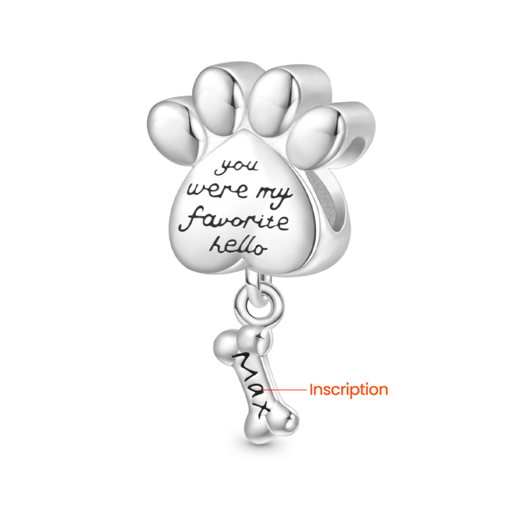 Gnoce Engravable Pet Name Charm_2