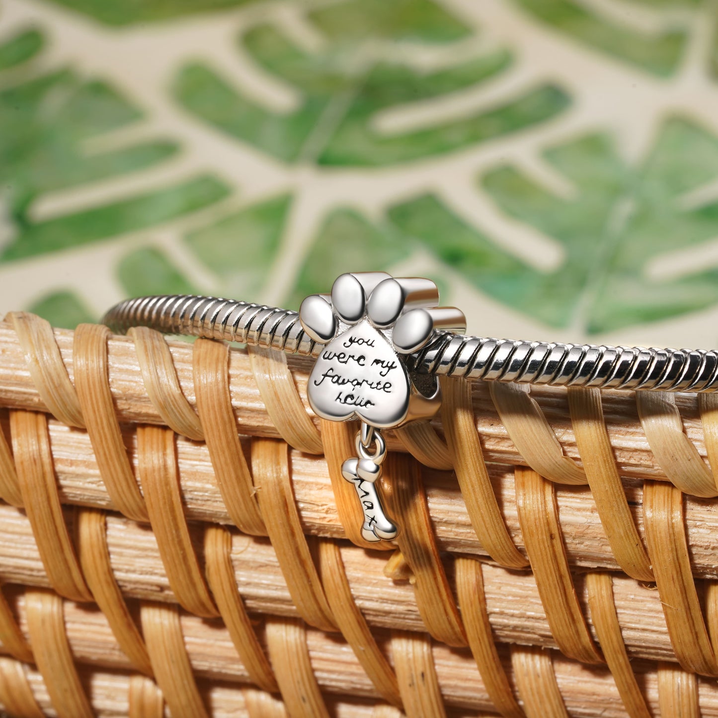 Gnoce Engravable Pet Name Charm_4
