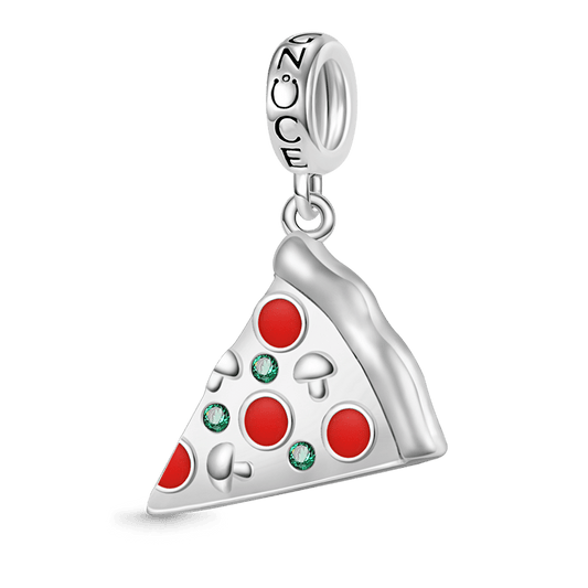 Gnoce Delicious Pizza Slice Pendant Dangle Charm_1