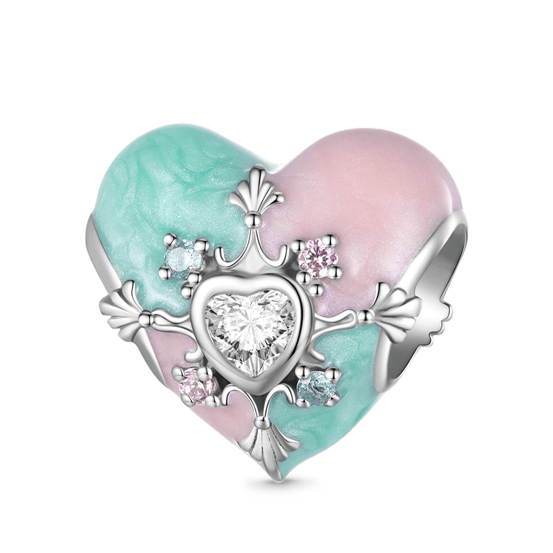 Gnoce Easter Cross Heart Charm_1