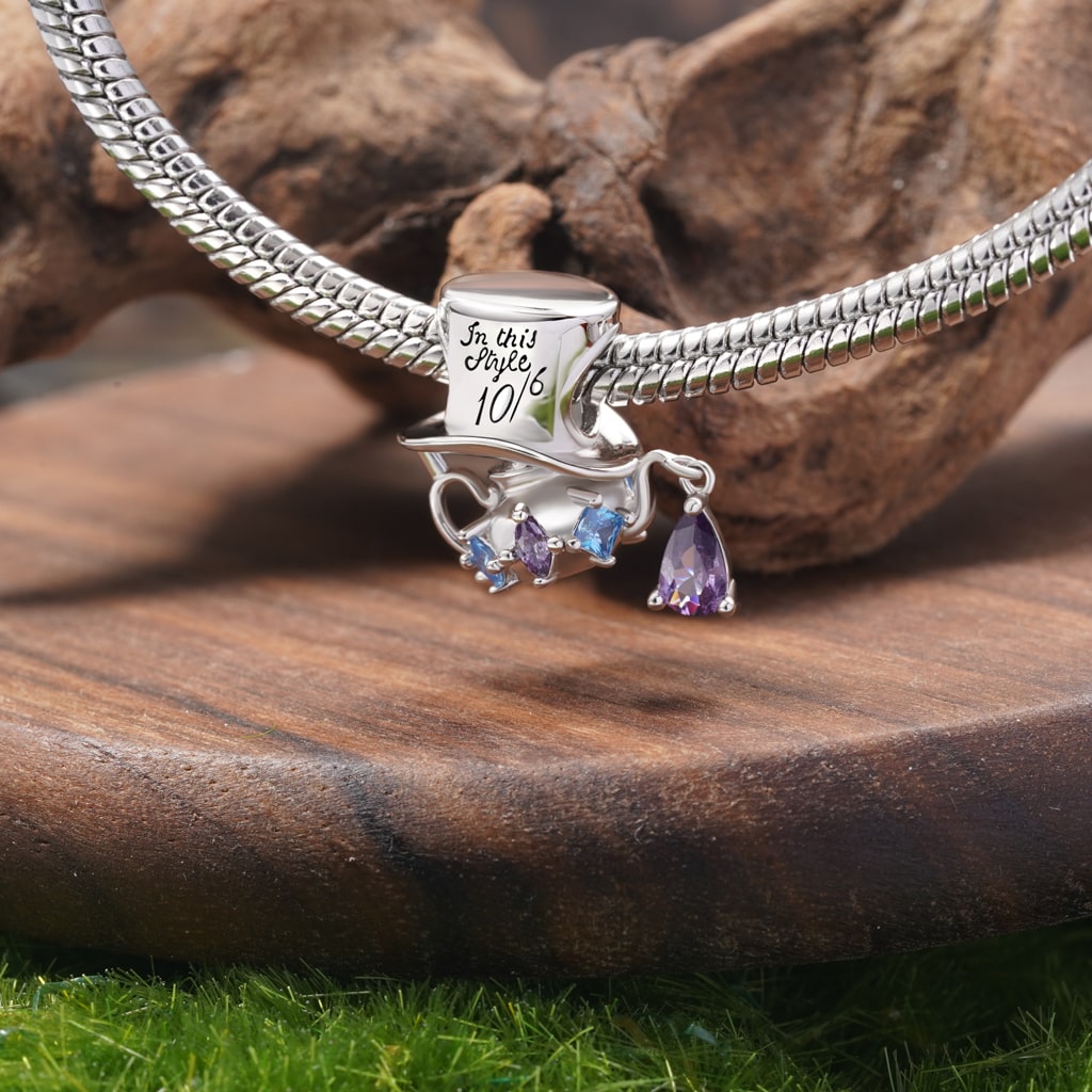 Gnoce Mad Hatter Teapot Charm_3