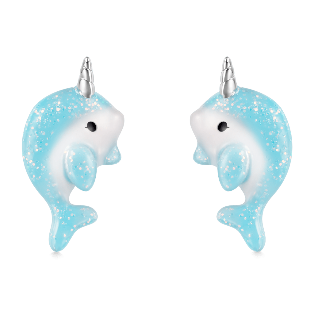 Gnoce Narwhal Stud Earrings_1